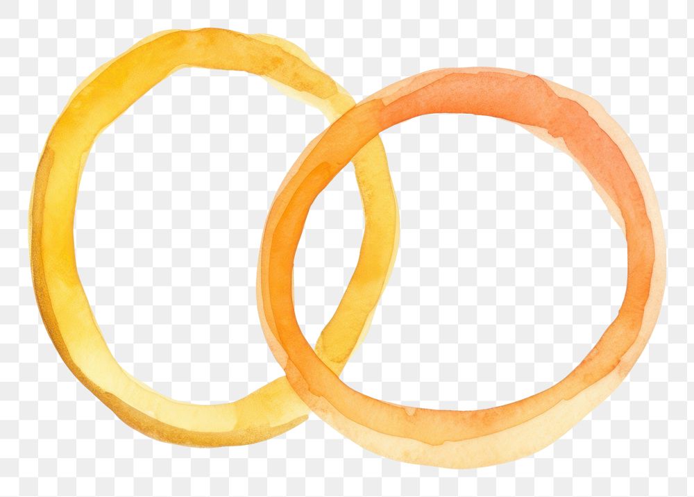 PNG  Wedding ring white background jewelry pretzel. AI generated Image by rawpixel.