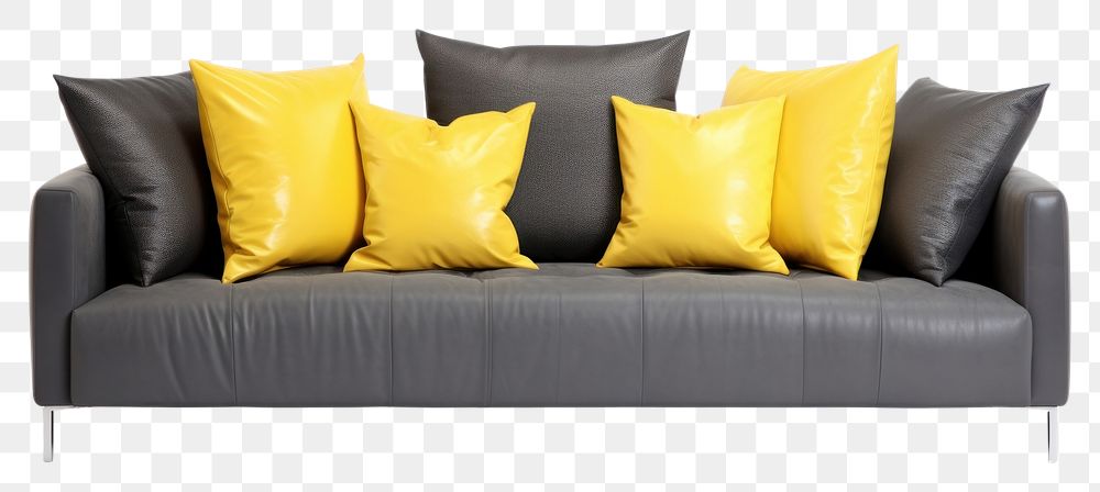 PNG Sofa pillow furniture cushion.