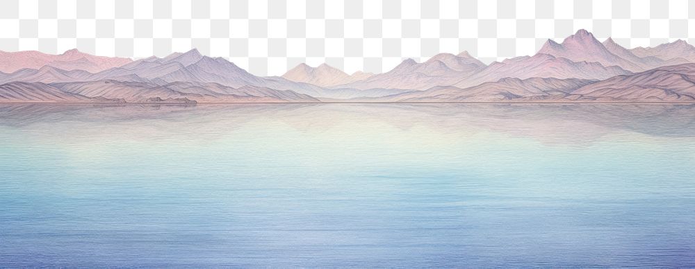 PNG Lake in the valley backgrounds landscape mountain. AI generated Image by rawpixel.