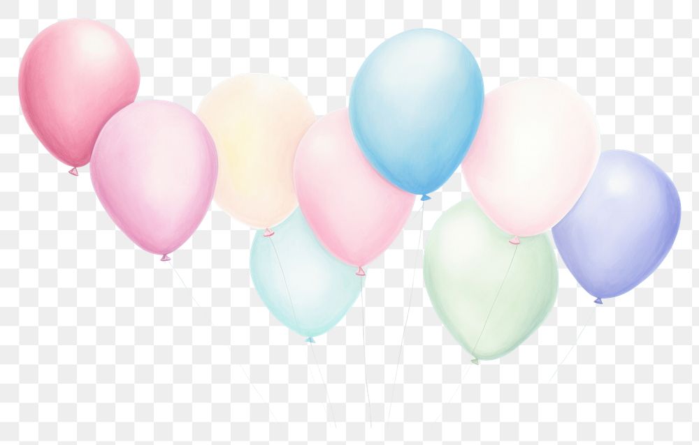 PNG Birthday Balloons balloon backgrounds birthday.