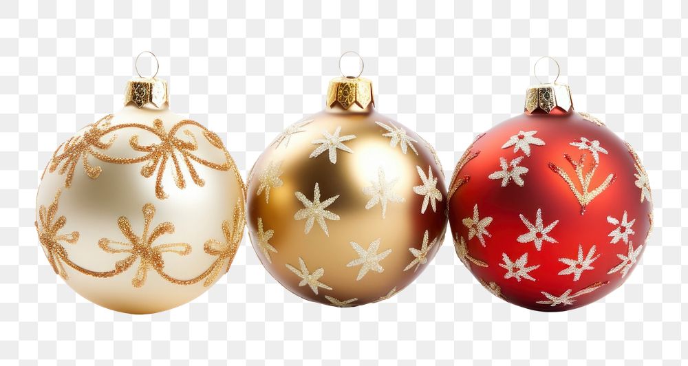 PNG Christmas balls decoration christmas plant white background.