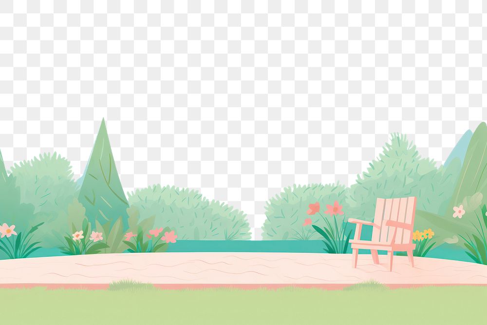 PNG Garden furniture outdoors nature. AI generated Image by rawpixel.