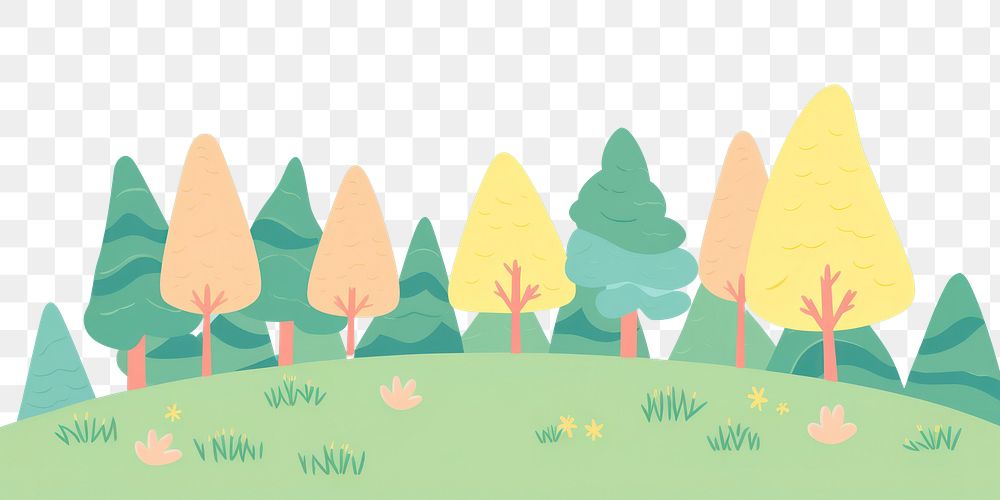 PNG Forest backgrounds landscape outdoors. AI generated Image by rawpixel.