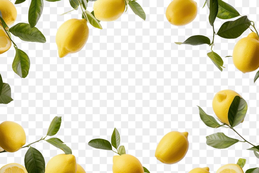 PNG Flying lemons backgrounds fruit plant.