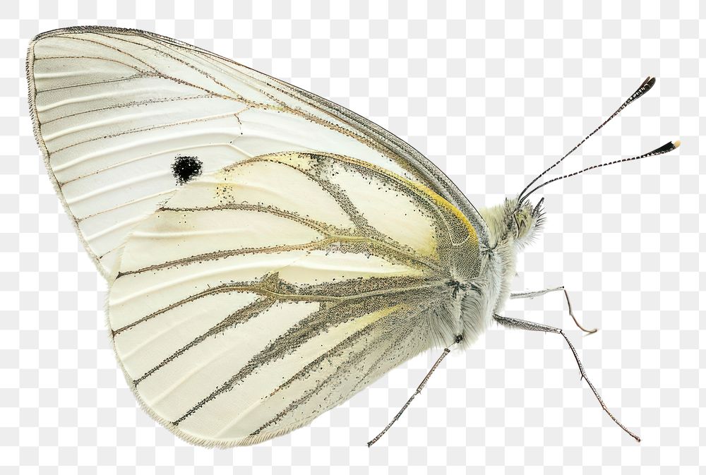 PNG  Cabbage white butterfly animal insect moth. AI generated Image by rawpixel.