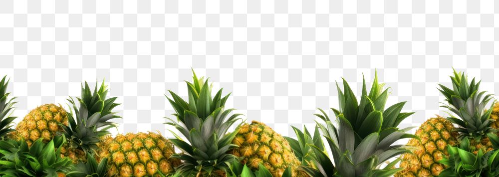 PNG  Pineapples backgrounds fruit plant.