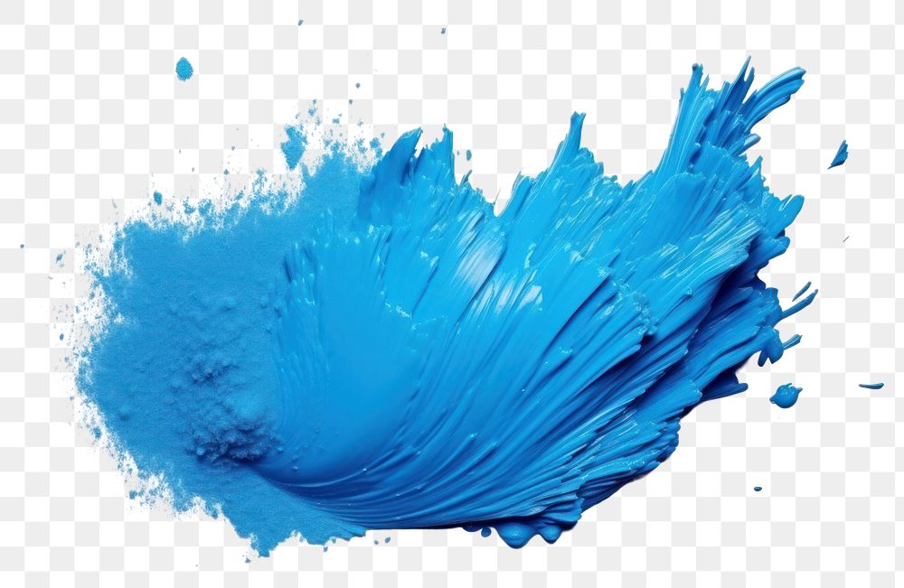 PNG Splash blue backgrounds paint white background.