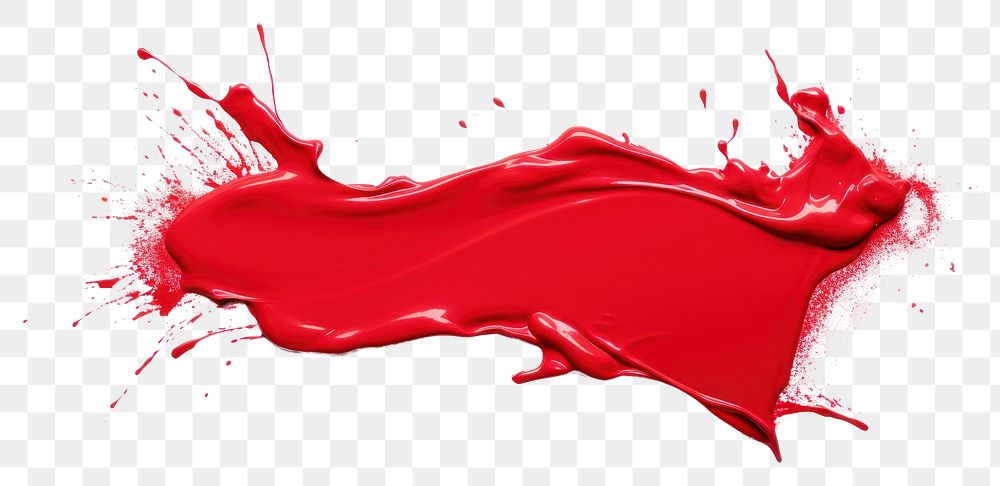 PNG Splash red backgrounds paint white background.