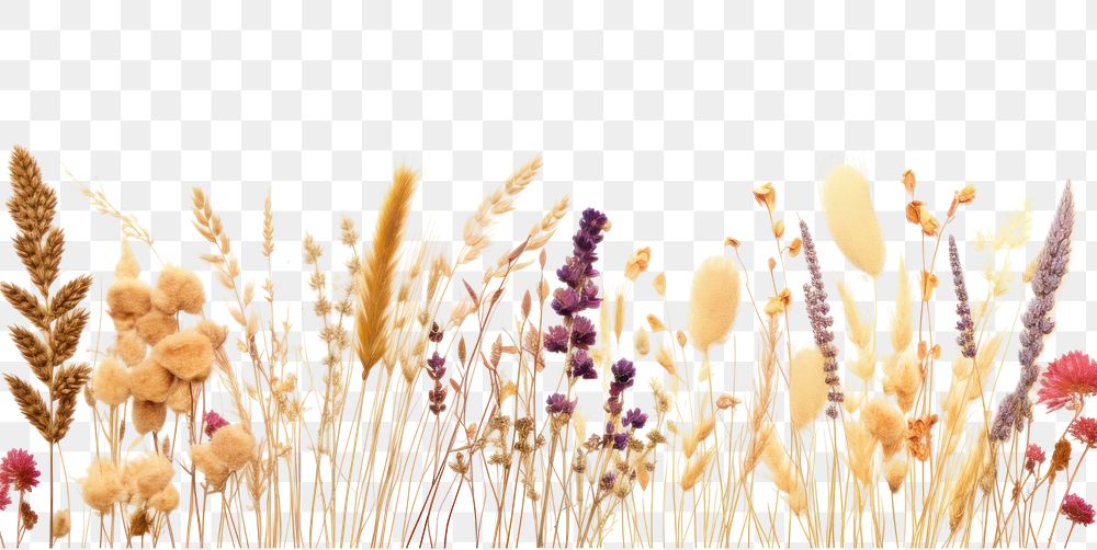 PNG Dried flowers lavender nature plant.