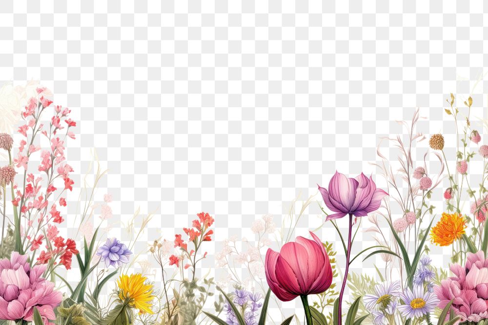 PNG Flowers backgrounds outdoors blossom.