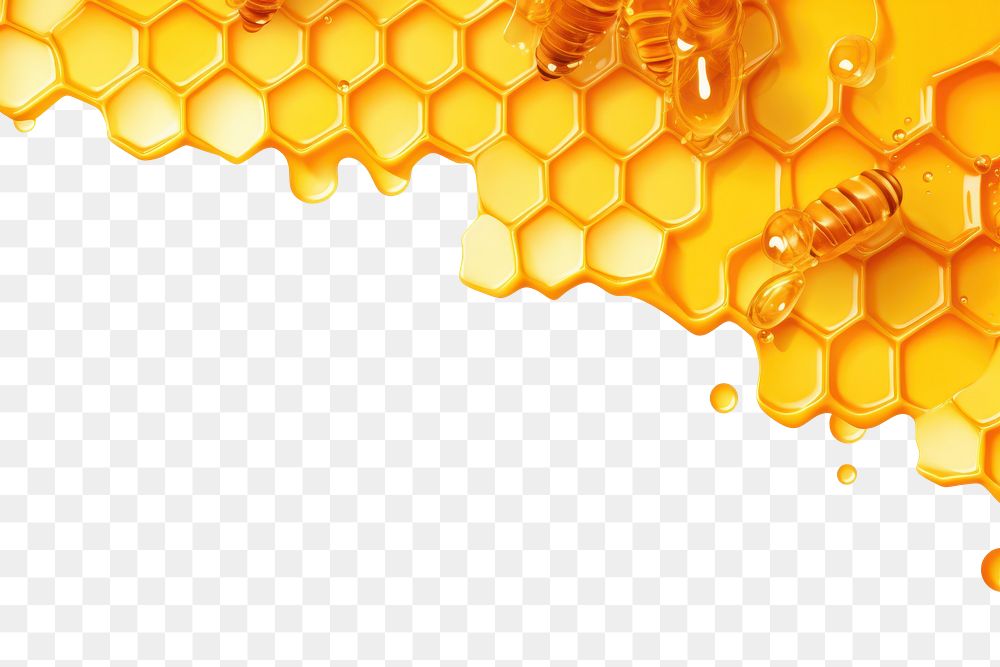 PNG Honey backgrounds honeycomb white background.