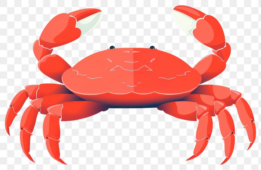 PNG Crab seafood animal invertebrate. AI generated Image by rawpixel.