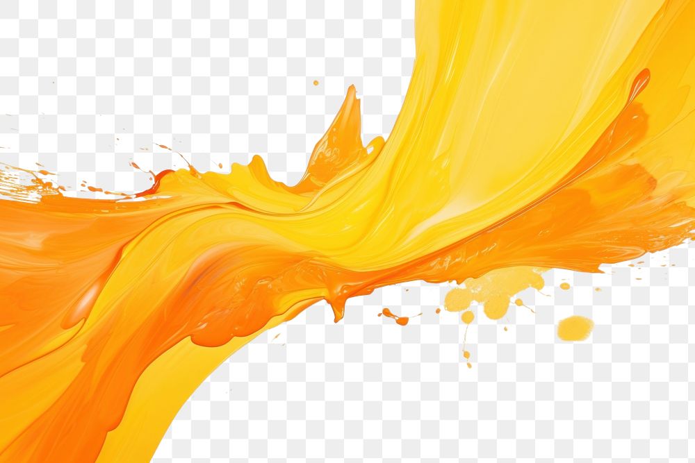 PNG Splash orange color painting backgrounds splattered.