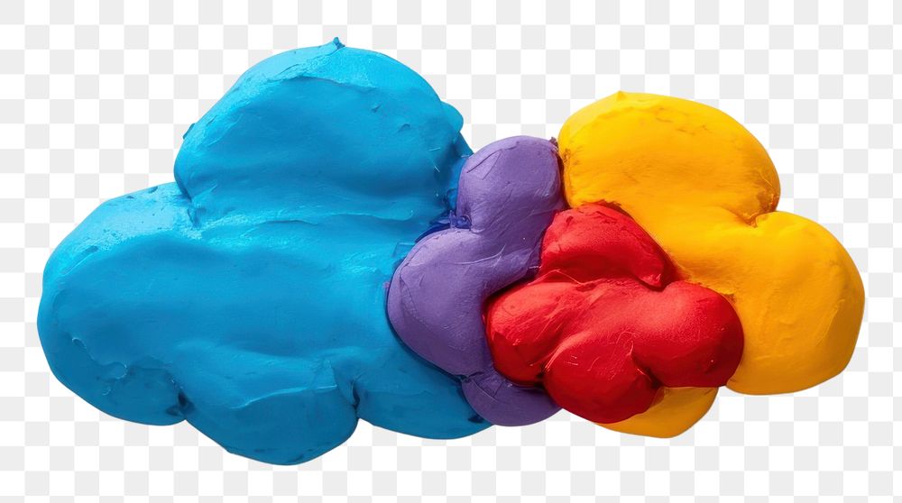 PNG  Plasticine of cloud confectionery creativity turquoise.