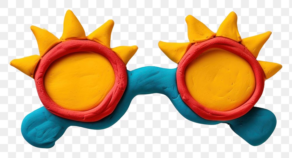 PNG Sun glasses art toy representation.