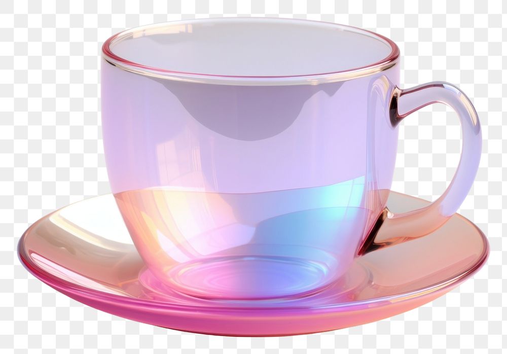 PNG Coffee cup saucer glass drink.