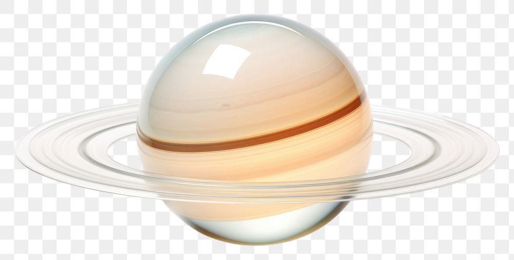 PNG  Saturn sphere planet simplicity.