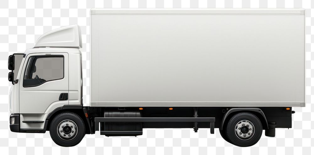 PNG Delivery truck vehicle van transportation.