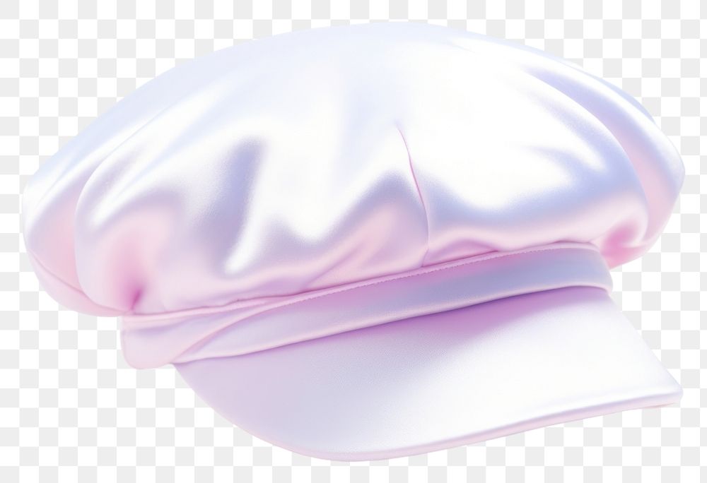 PNG  Beret hat pink white background softness. AI generated Image by rawpixel.