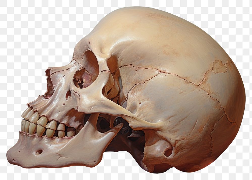 PNG Bone painting bone anthropology.