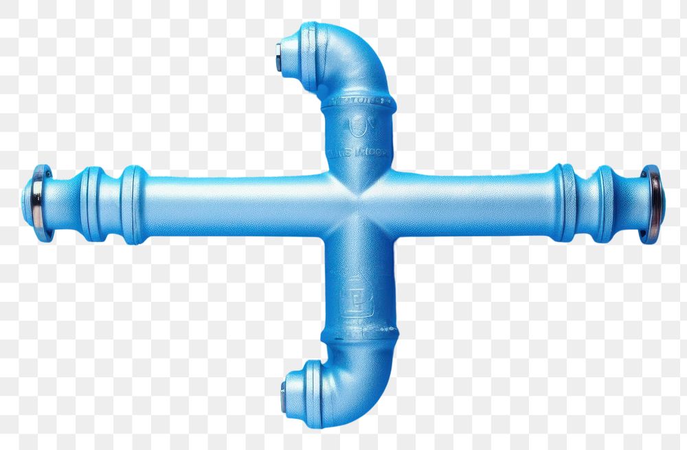PNG  Plumbing pipe pipeline crucifix dumbbell. AI generated Image by rawpixel.