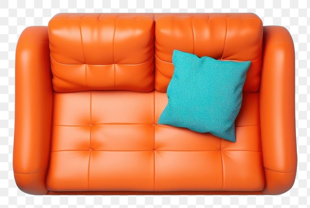PNG  Furniture armchair cushion pillow. AI generated Image by rawpixel.