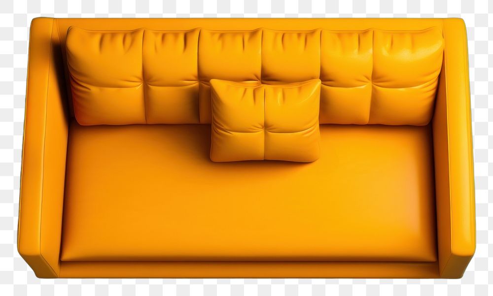PNG  Sofa furniture comfortable relaxation. AI generated Image by rawpixel.
