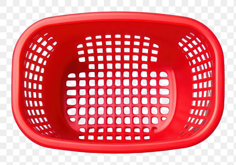 PNG  Shopping basket container plastic circle. AI generated Image by rawpixel.