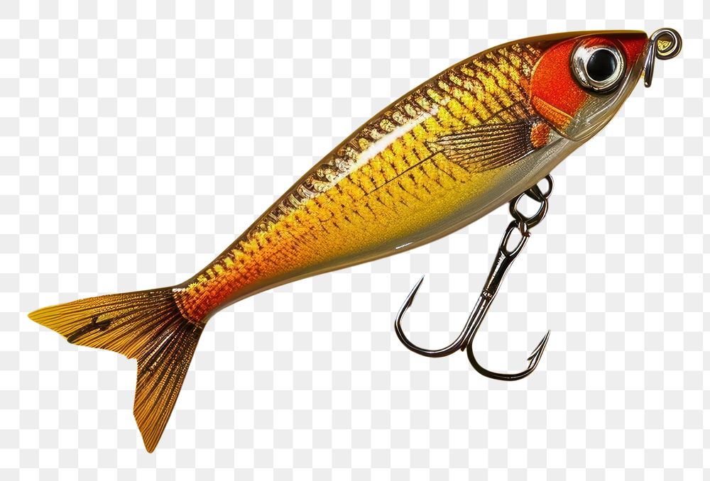 PNG  Fishing bait animal wildlife goldfish. AI generated Image by rawpixel.