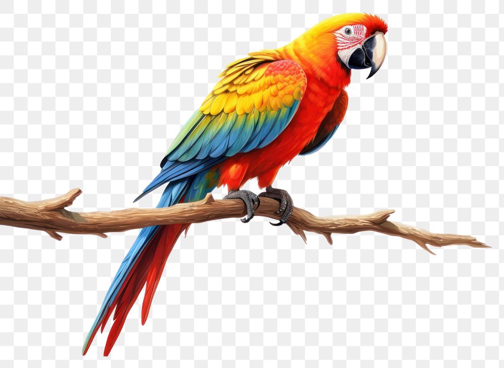 PNG Parrot animal bird wildlife.