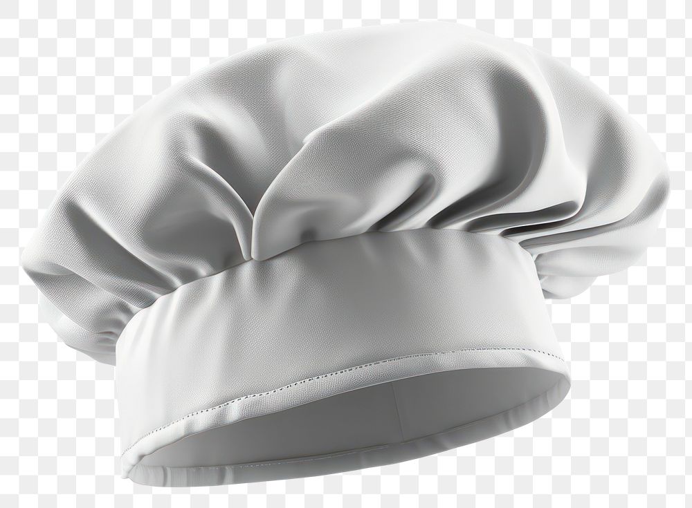 PNG White chef hat white background xiaolongbao monochrome. AI generated Image by rawpixel.
