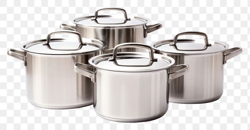 PNG Pots pans steel  