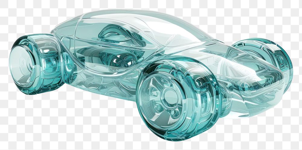 PNG  Car shape glass transparent vehicle.