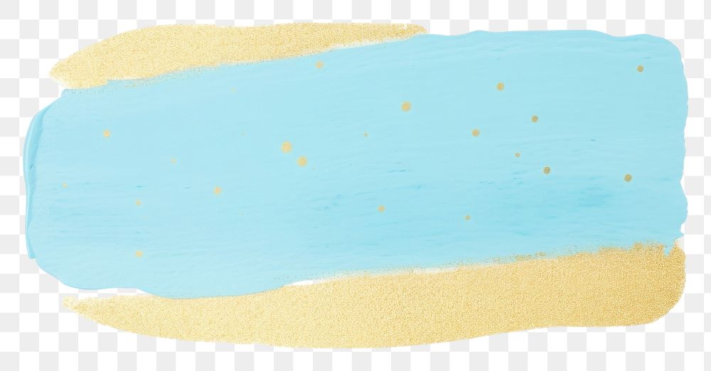 PNG Baby blue on top dot gold glitter backgrounds paint white background.