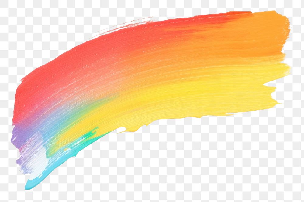 PNG Rainbow backgrounds painting white background.