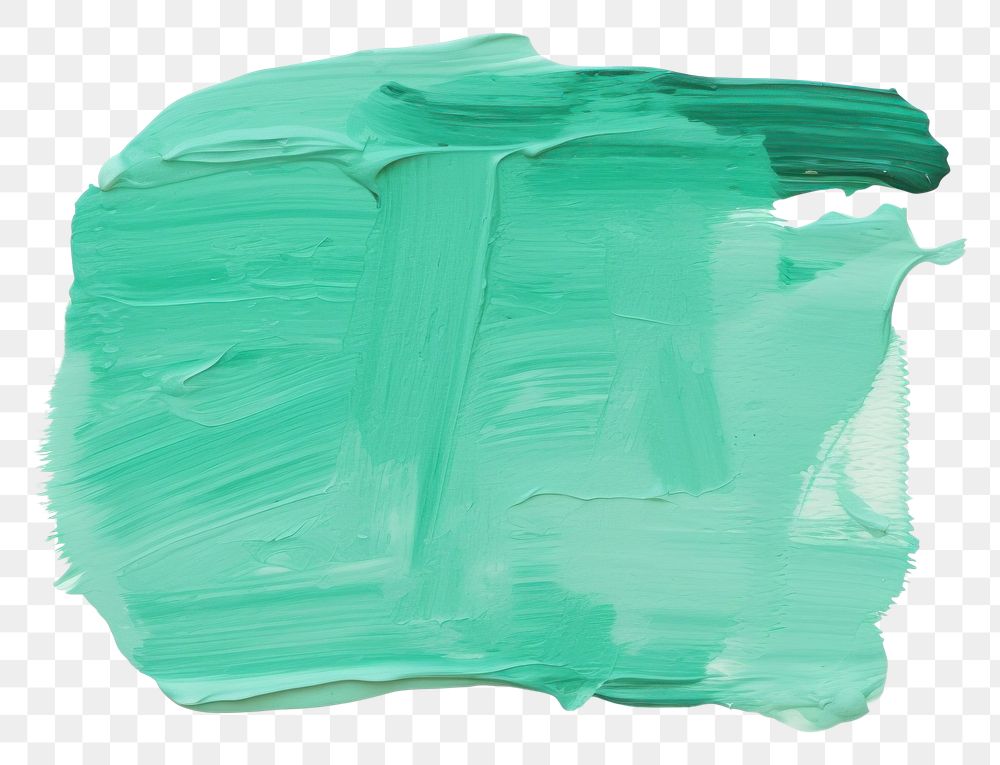 PNG Teal mix mini green abstract shape backgrounds paint white background.