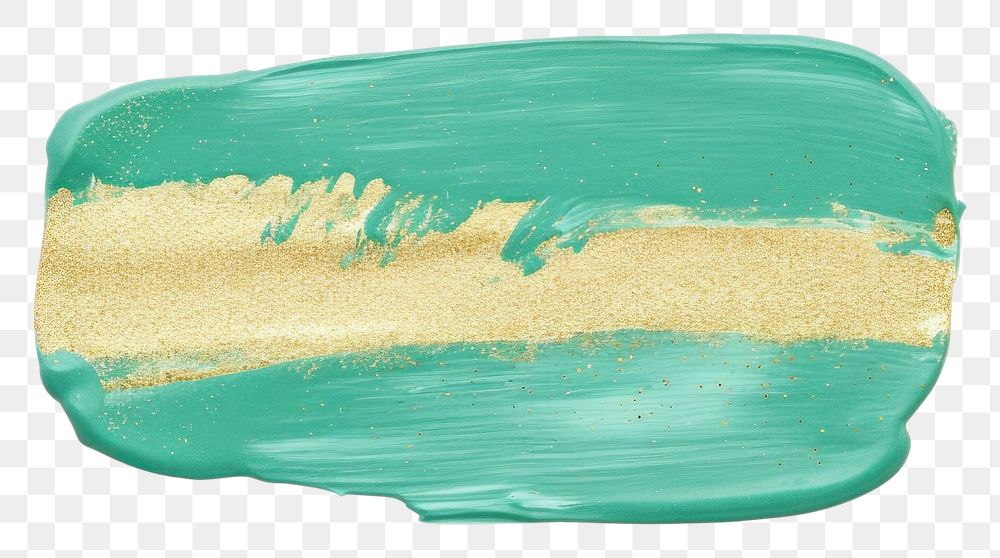 PNG Teal mix mini green abstract shape paint white background turquoise.