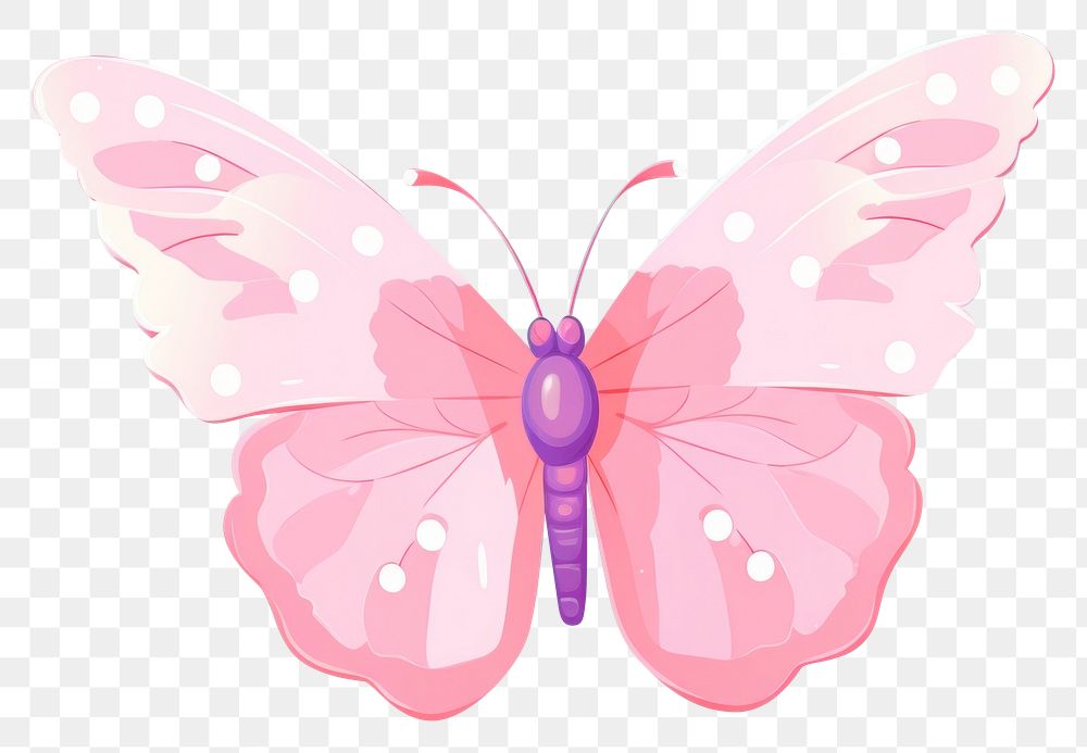 PNG 2d minimal aesthetic flat vector illustration a butterfly creativity outdoors graphics.