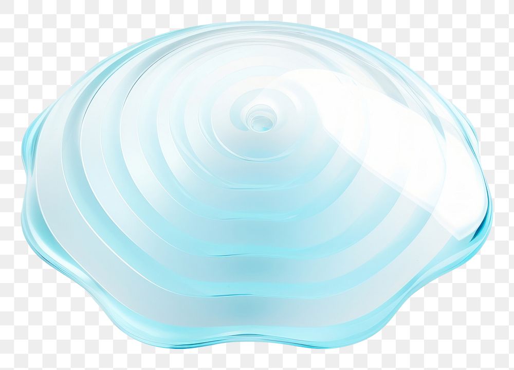 PNG Turquoise dishware pattern circle.