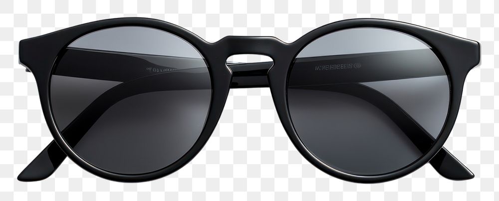 PNG  Black sunglasses black white background accessories.
