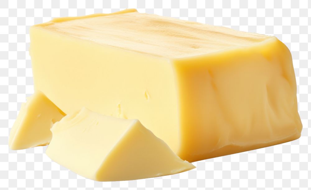 PNG Block of butter cheese food parmigiano-reggiano.