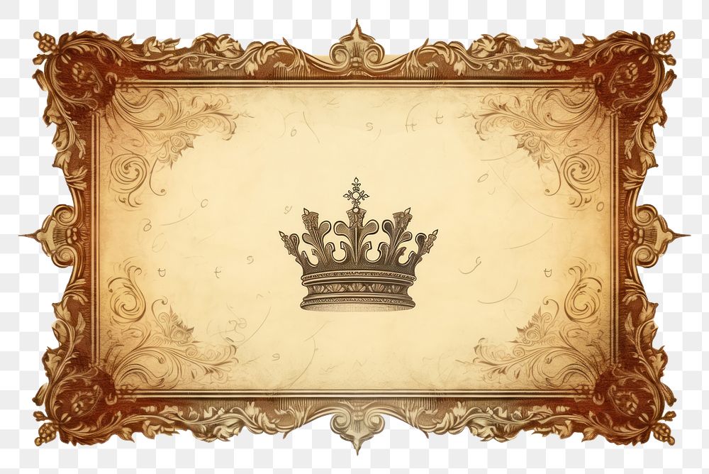 PNG  King backgrounds frame paper. AI generated Image by rawpixel.