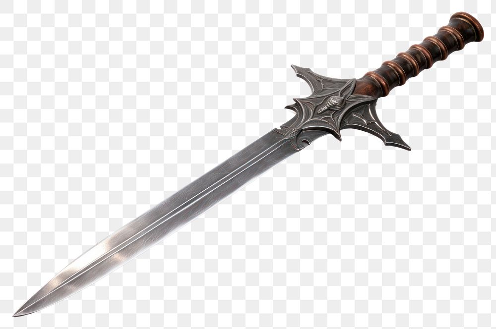 PNG Old sword weapon dagger knife. AI generated Image by rawpixel.