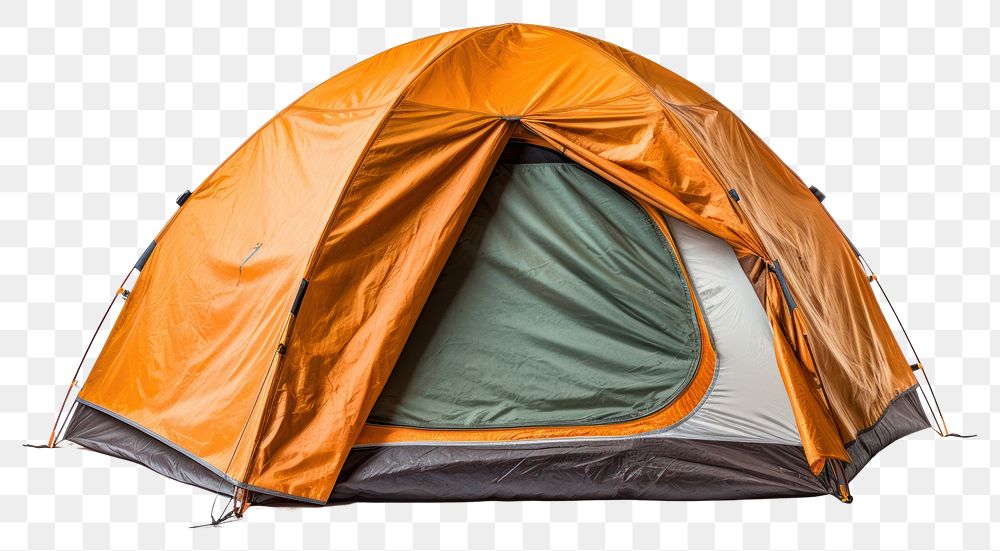 PNG Camping tent outdoors white background protection. AI generated Image by rawpixel.