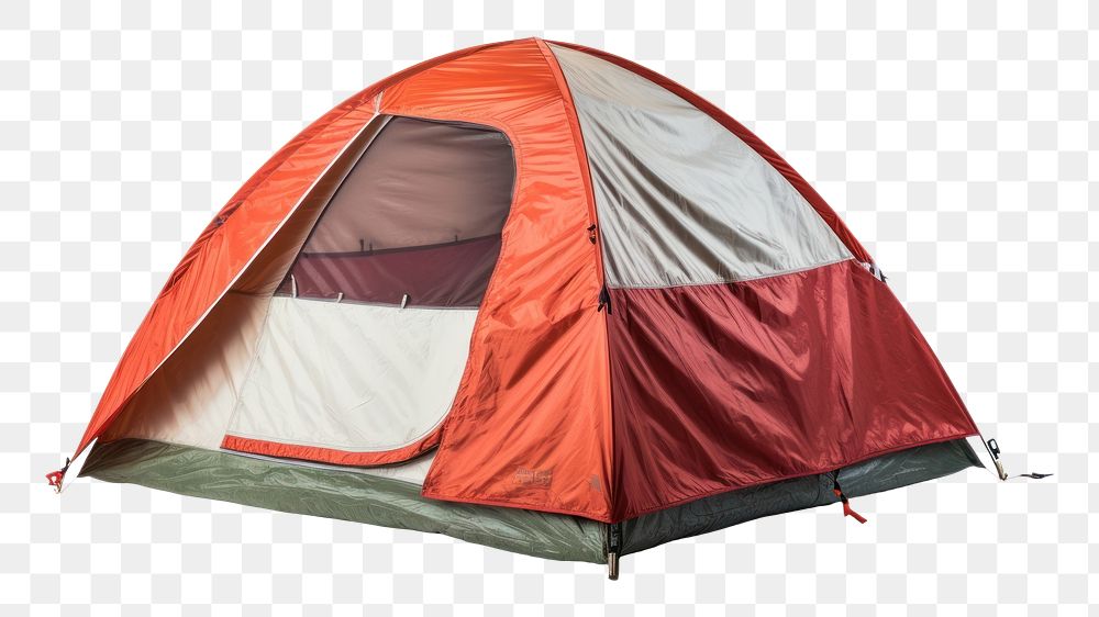 PNG Camping tent outdoors white background recreation. AI generated Image by rawpixel.