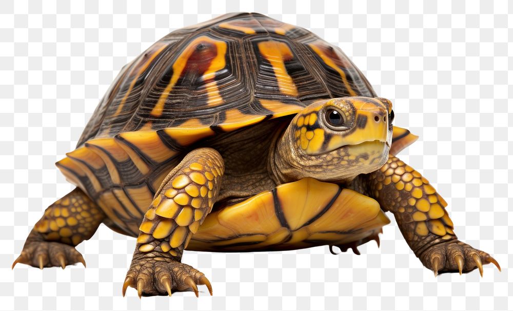 PNG Eastern Box turtle reptile animal box turtle. AI generated Image by rawpixel.