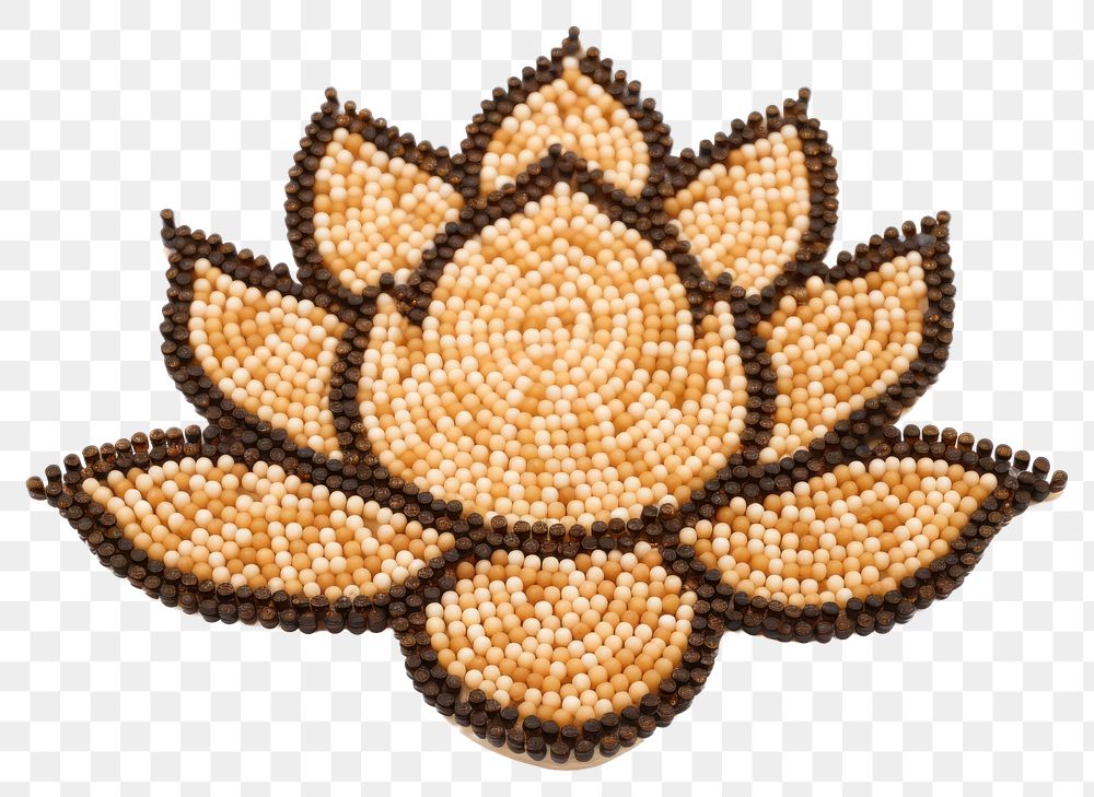 PNG Lotus bead jewelry art. AI generated Image by rawpixel.