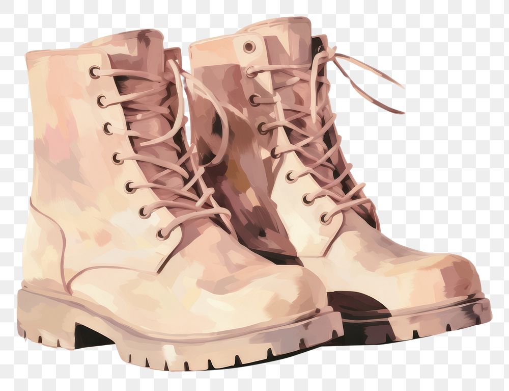 PNG Boots footwear shoe clothing. AI generated Image by rawpixel.