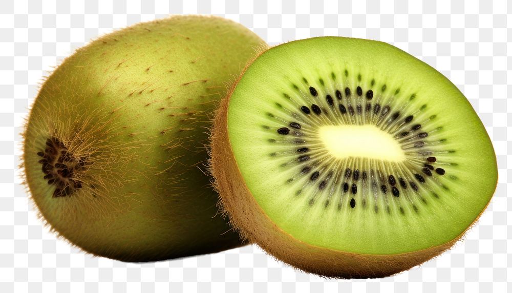 PNG Half of kiwi fruit plant food. AI generated Image by rawpixel.
