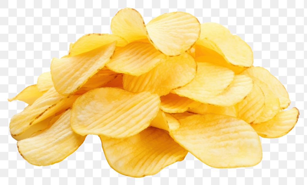 PNG Potato chips vegetable plant food. AI generated Image by rawpixel.